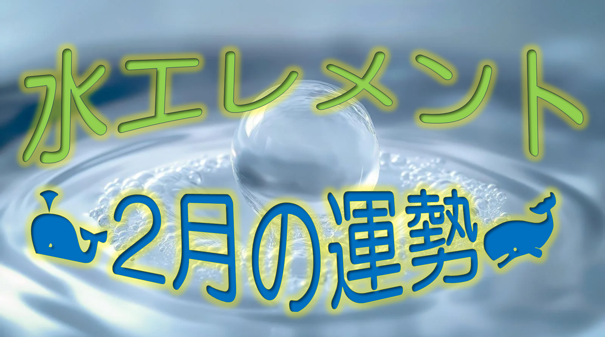 水2月運勢